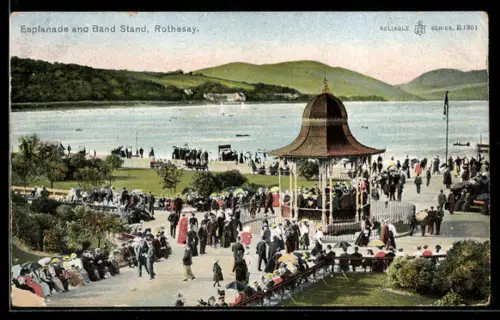 AK Rothesay, Esplanade and Band Stand