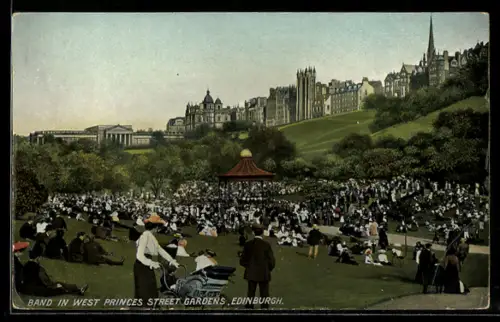 AK Edinburgh, Band in West Princes Street Gardens