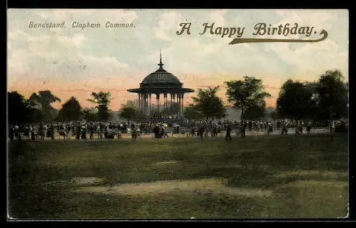 AK London, Clapham Common, Bandstand