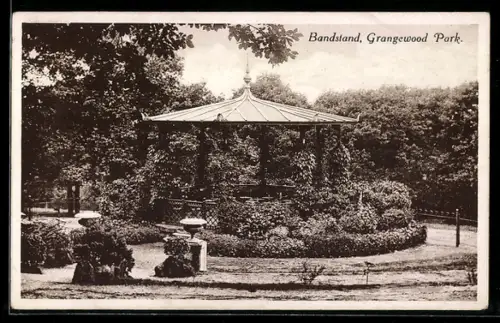 AK Surrey /Croydon, Bandstand, Grangewood Park