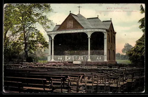 AK Birmingham, New Bandstand, Summerfield Park