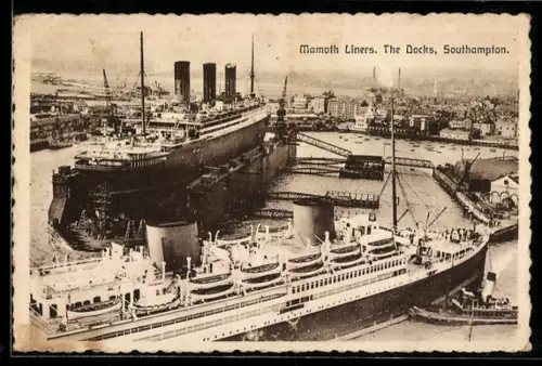 AK Southampton, Mamoth Liners, The Docks