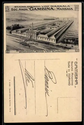 AK Torino, Stabilimento Vini Marsala Gambina e dintorni