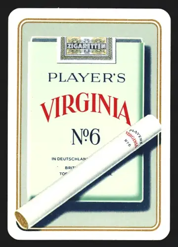 Kalender 1954, Reklame für Player`s Virginia Zigaretten
