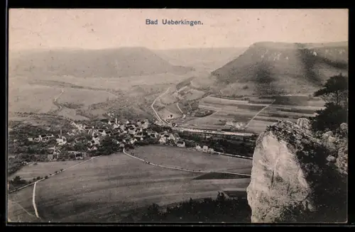 AK Bad Ueberkingen, Panorama