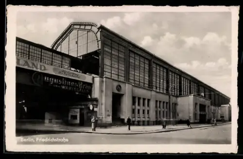 AK Berlin, Bahnhof Friedrichstrasse