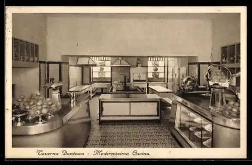 AK Torino, Taverna Dantesca, Modernissima Cucina