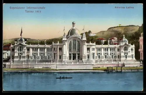 AK Torino, Esposizione Internationale 1911, America Latina