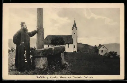 AK Staffelberg, Klause, Kapelle und Einsiedler Valentin