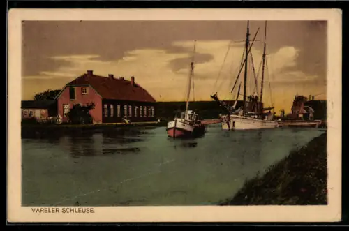 AK Varel, Vareler Schleuse, Schiffe