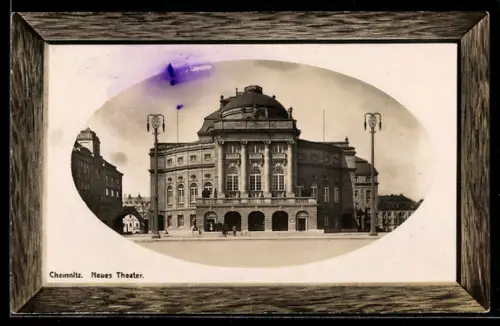 AK Chemnitz, Neues Theater, im Rahmen
