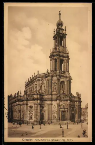 AK Dresden, Katholische Hofkirche