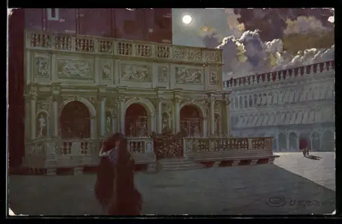 Künstler-AK G. Guerzoni: Venezia, Loggetta