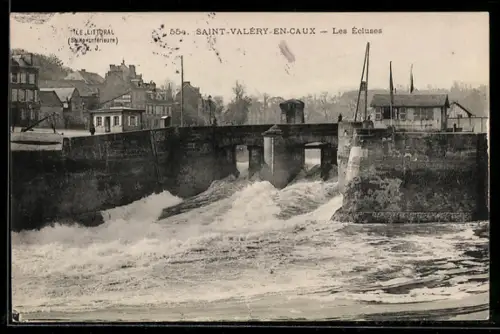 AK Saint-Valery-en-Caux, Les Écluses