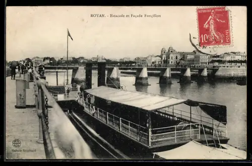 AK Royan, Estacade et Facade Foncillon