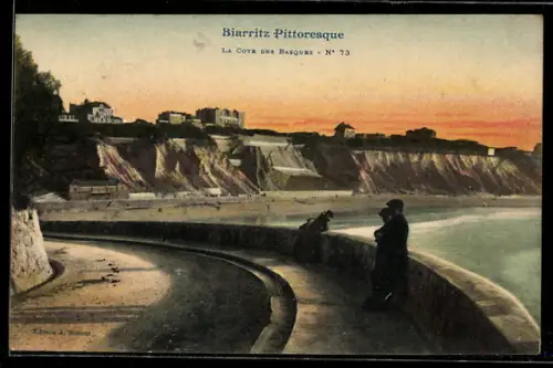AK Biarritz, La Cote des Basques