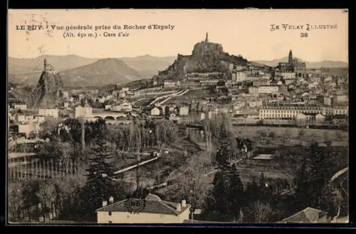 AK Le Puy, Vue générale prise du Rocher d`Espaly, Cure d`air