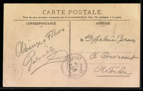 AK Palavas, Rive gauche, Pont National