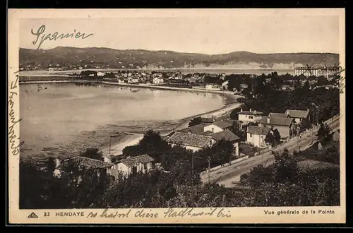 AK Hendaye, Vue générale de la Pointe