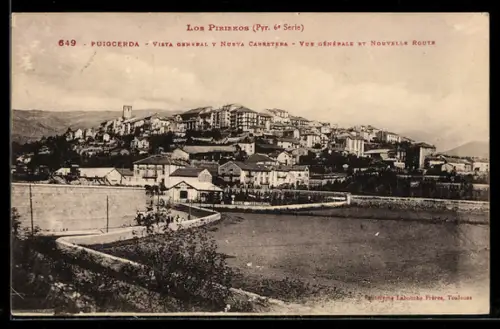 AK Puigcerda, Vue générale et nouvelle route