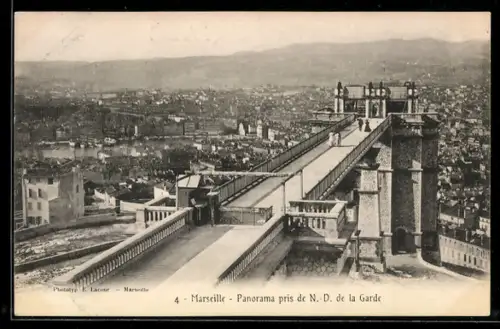 AK Marseille, Panorama pris de N. D. de la Garde