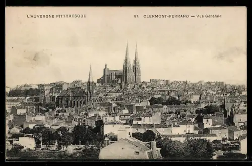AK Clermont-Ferrand, Vue Générale