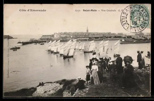 AK Saint-Malo, Vue Générale