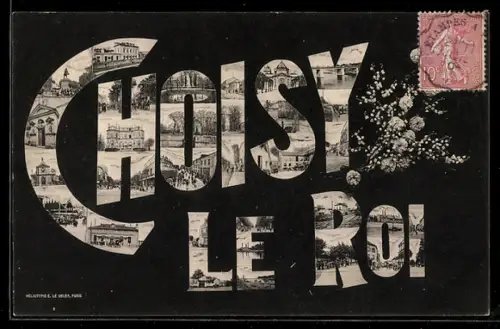 AK Gasy le Roi, Ansichten im Schriftzug