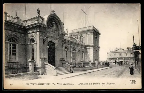 AK Sainte-Adresse, L`entrée du Palais des Régates