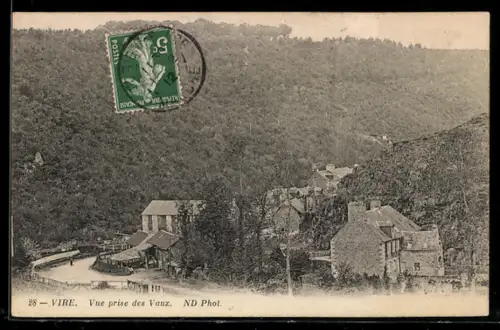 AK Vire, Vue prise des Vaux