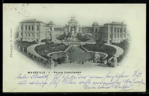 AK Marseille, Palais Longchamp