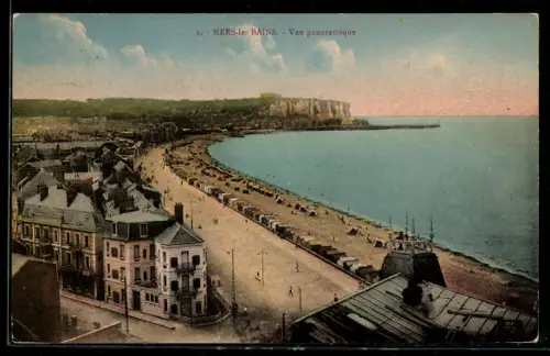 AK Mers-les-Bains, Vue panoramique