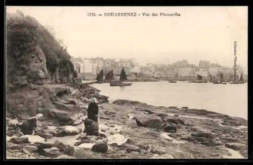 AK Douarnenez, Vue des Plomaréhs