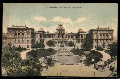 AK Marseille, Palais de Longchamp