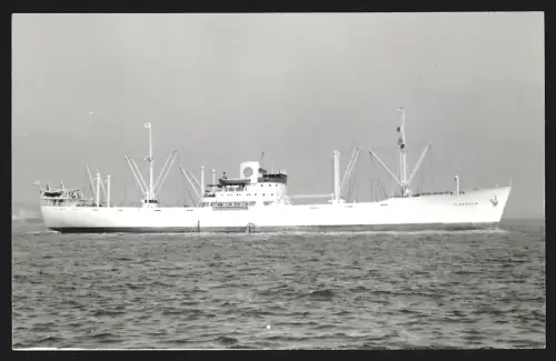 Fotografie Schwedisches Frachtschiff Tidaholm in Fahrt