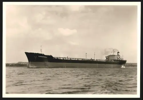 Fotografie Norwegisches Tankschiff Vardefjell in Ballast fahrend