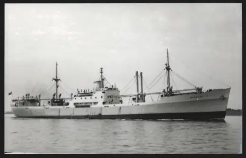 Fotografie Schwedisches Frachtschiff Bengazi in Fahrt