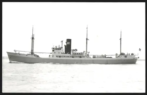 Fotografie Frachtschiff Baden von 1947 in Fahrt