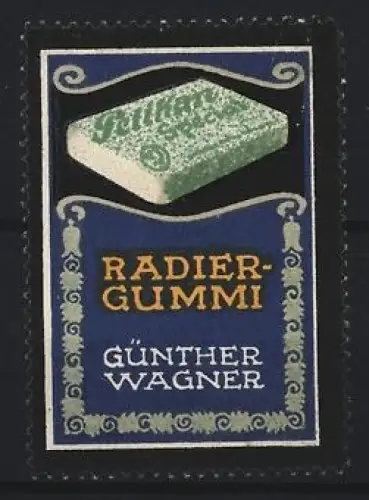 Reklamemarke Günther Wagner, Pelikan Special-Radiergummi