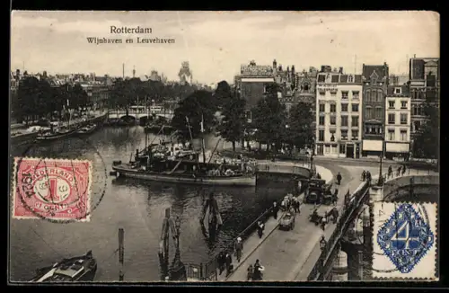 AK Rotterdam, Wijnhaven en Leuvehaven