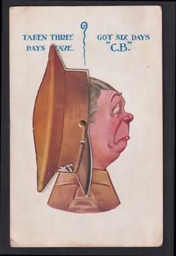 Mechanische-AK Zweigesichtiger britischer Soldat mit drehbarer Mütze