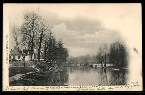 AK Alfort, La Marne