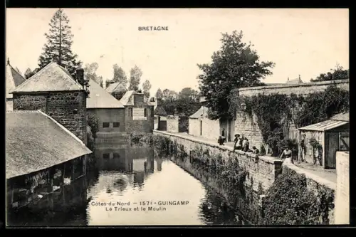AK Guingamp, Le Trieux et le Moulin