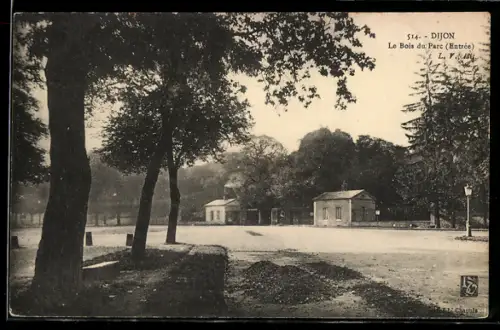 AK Dijon, Le Bois du Parc, Entrée