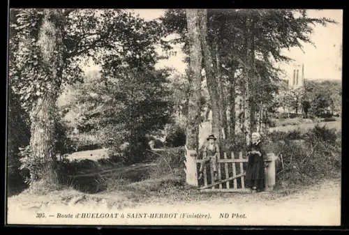 AK Huelgoat, Route à Saint-Herbot
