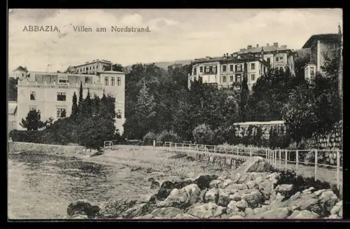 AK Abbazia, Villen am Nordstrand