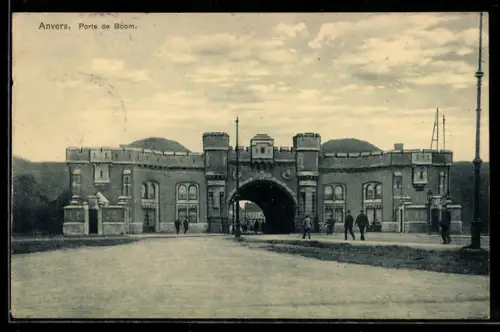 AK Anvers, Porte de Boom