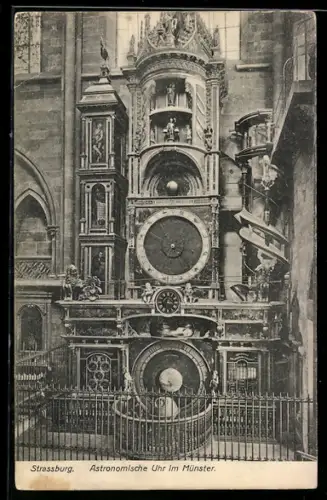 AK Strassburg, Astronomische Uhr im Münster
