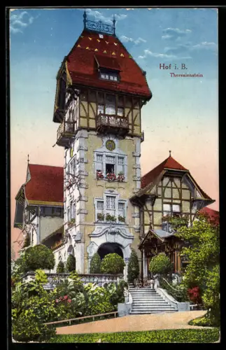 AK Hof i. B., Theresienstein
