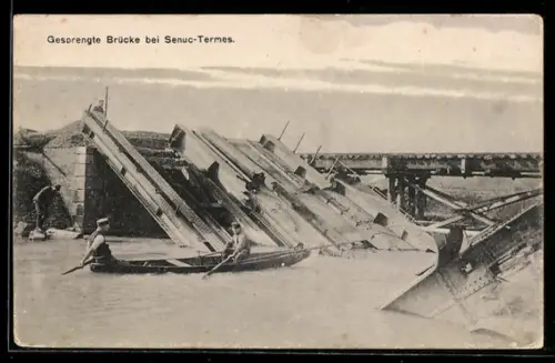 AK Senuc-Termes, Gesprengte Brücke